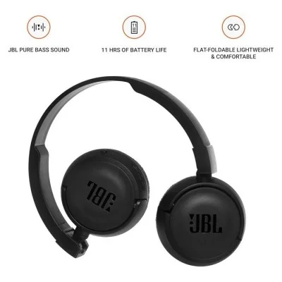 JBL Tune 460BT Wireless Bluetooth On Ear Headphones - Black